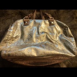 Michael Kors gold purse